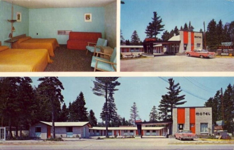Sands Motel - Old Postcard